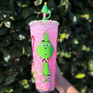 ラインストーン リロ アンド スティッチ、スノー グローブ タンブラー