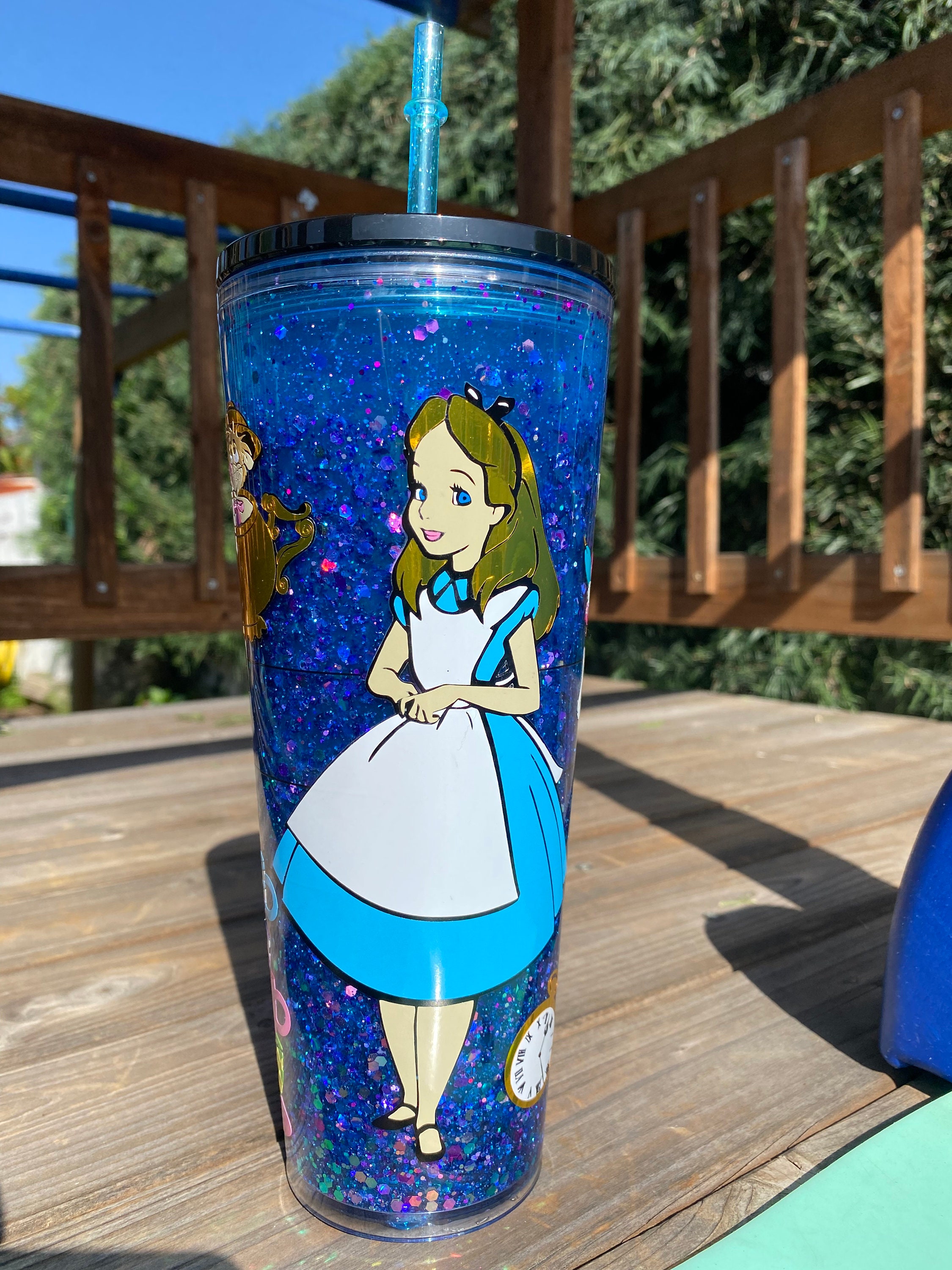 Disney's Alice in Wonderland inspired tumbler