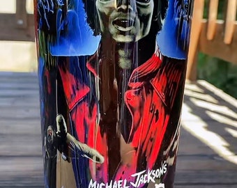 Michael Jackson Schneekugel Becher, Halloween Tumbler, Thriller