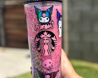 万博　カタール館セット　水筒ピンク　タンブラー　スノードーム ピンクのクロミ、スノードームタンブラー - Etsy 日本