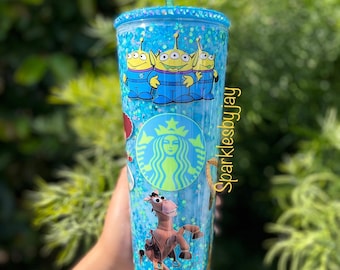 Speelgoedverhaal sneeuwbol tuimelen, sneeuwbol tumbler, speelgoedverhaal, Disney