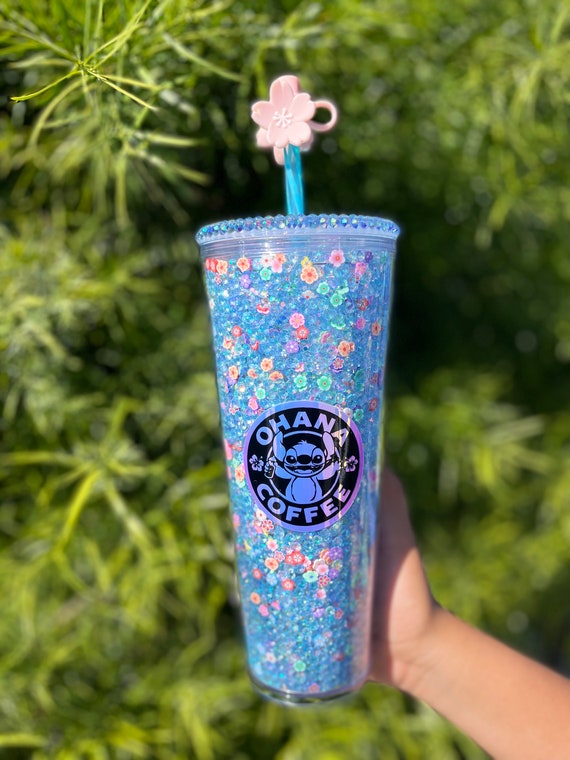 Stitch Starbucks Snowglobe Tumbler Stitch Snow Globe Cup 