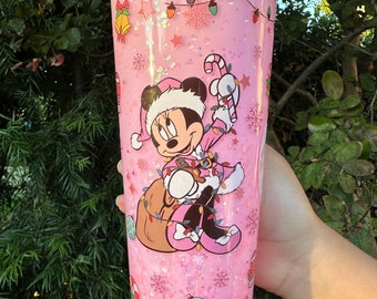 Mickey en Minnie sneeuwbolbeker