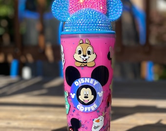 Disney sneeuwbol tumbler, Mickey, sneeuwbol tumbler, Disney beker, tumbler, Disneyland