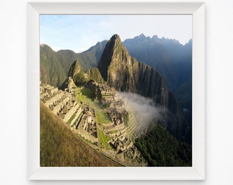 Machu Picchu, Digital Printable Photo, Print