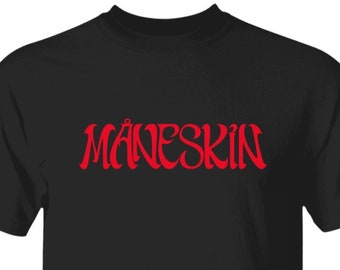 Måneskin Band T-shirt - Unisex Cotton Tee, Fan Gift