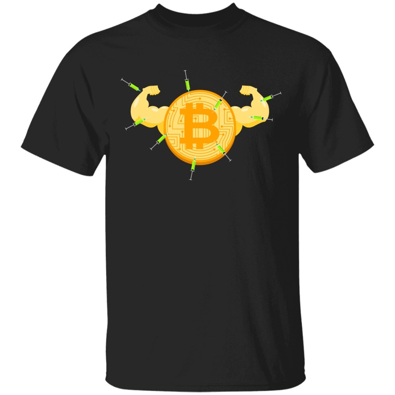 Camiseta Bitcoin - Estilo Crypto, Moneda Digital - Diseño Millonario