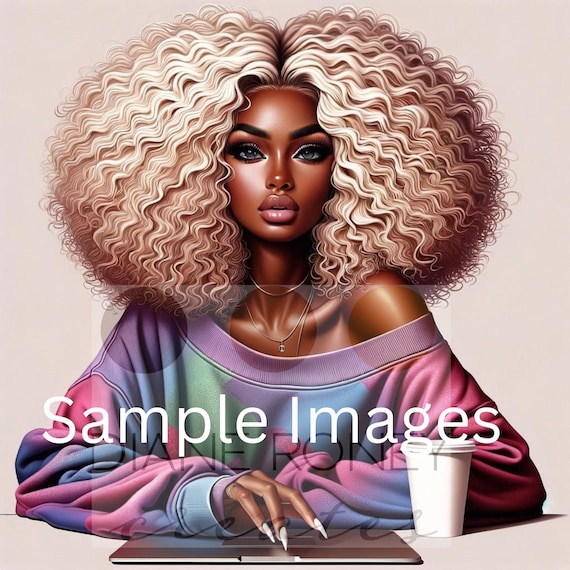 Afropolitan Woman Art | AI Image Generator (Digital Download)