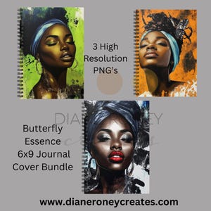 African American Women | Digital Journal Cover| Digital Download | 6x9| African American Art| Printable