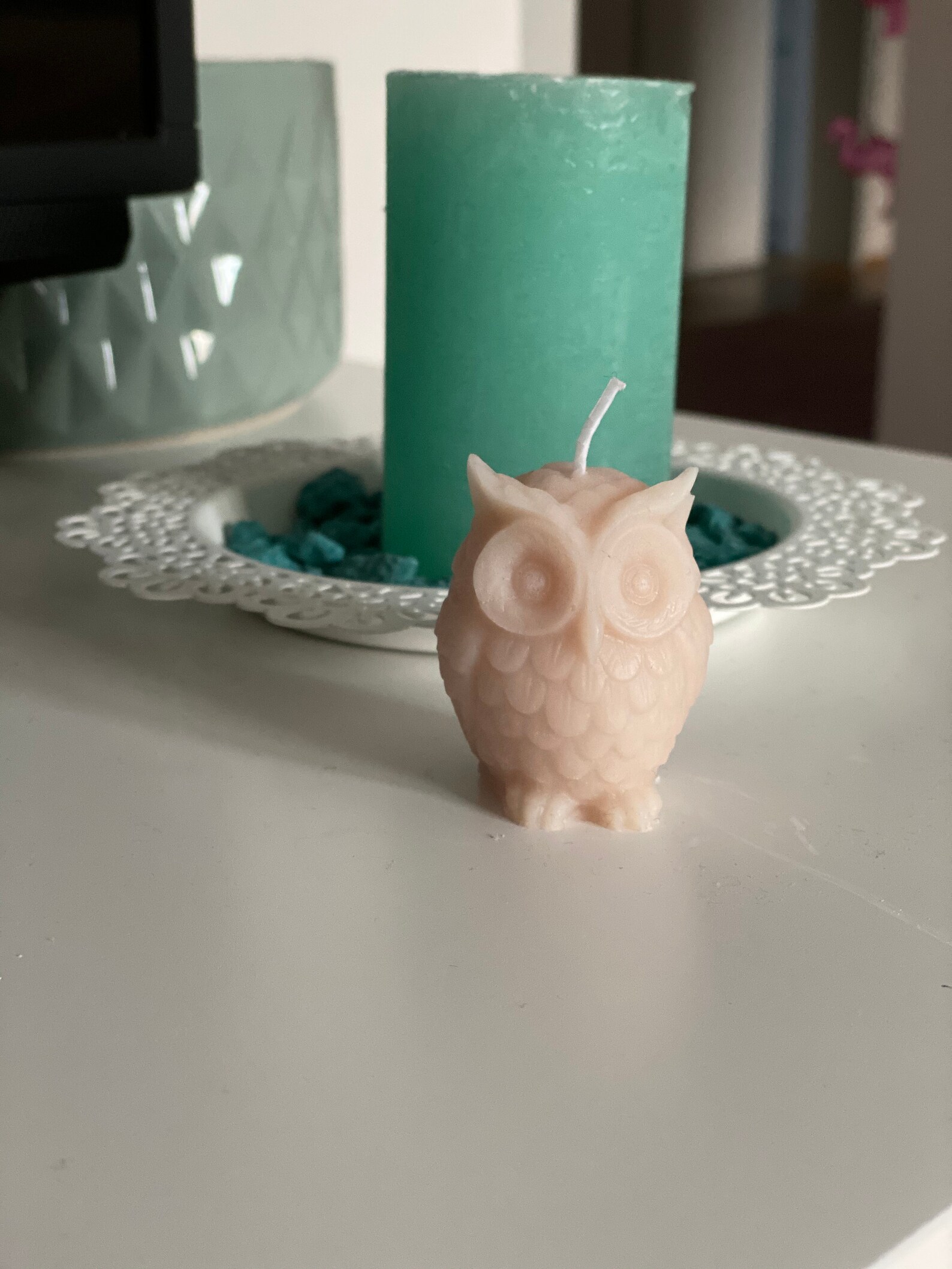 Owl Style Candles for Home Decor, Scented Etsy