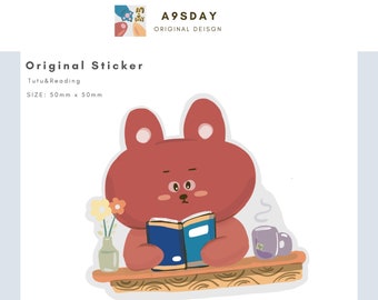 A9sday-Deco collection die cut sticker pack-40pcs-planner sticker-small sticker-cute sticker