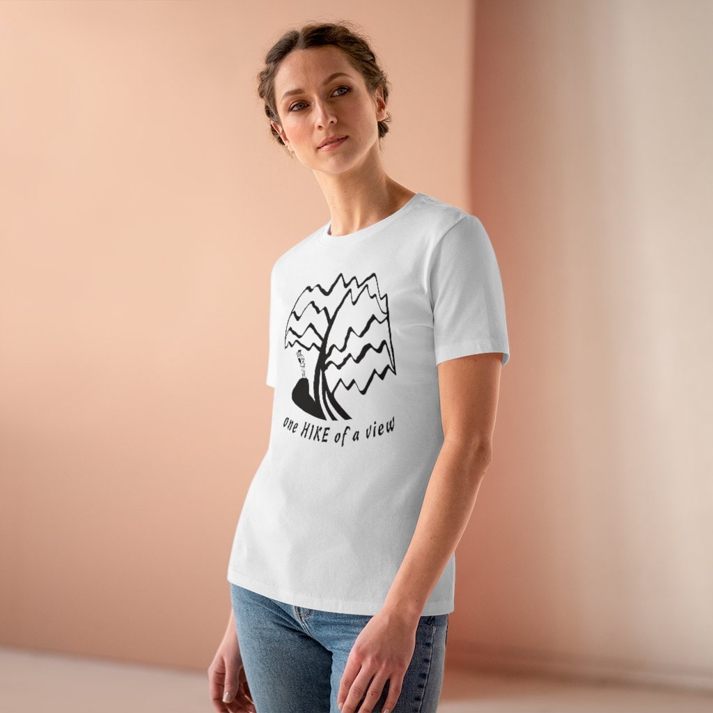 Women's Tshirt Hiking Tshirt Hiking Hike Mountains Etsy UK