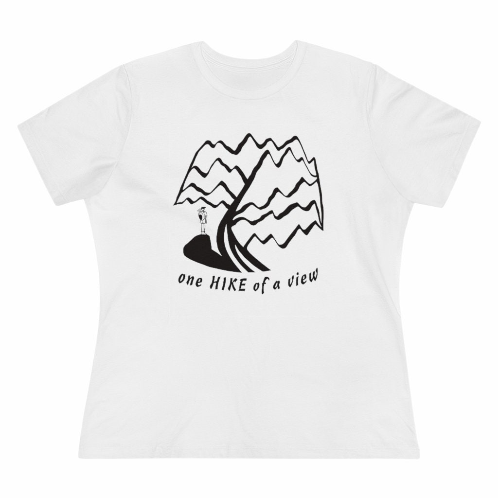 Women's T-shirt Hiking T-shirt Hiking Hike Mountains - Etsy UK