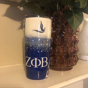 20oz Tumbler, Zeta Tumbler, Zeta Phi Beta Tumbler 20oz, Zeta Sorority, zeta cup, zeta cup, zeta tumbler