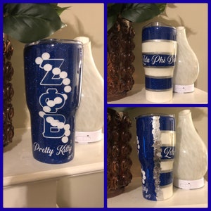 Zeta Phi Beta Tumbler, zeta gifts, Zeta Paraphernalia, Zeta Sorority cup, Zeta Mother’s Day gifts