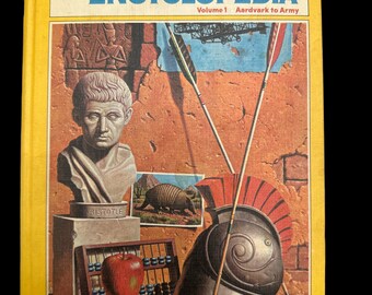1969 The Golden Book Encyclopedia Volume 1 Aardvark to Army by Bertha Morris Parker