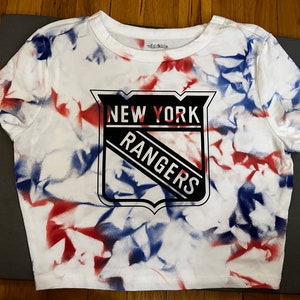 new york rangers tie dye shirt