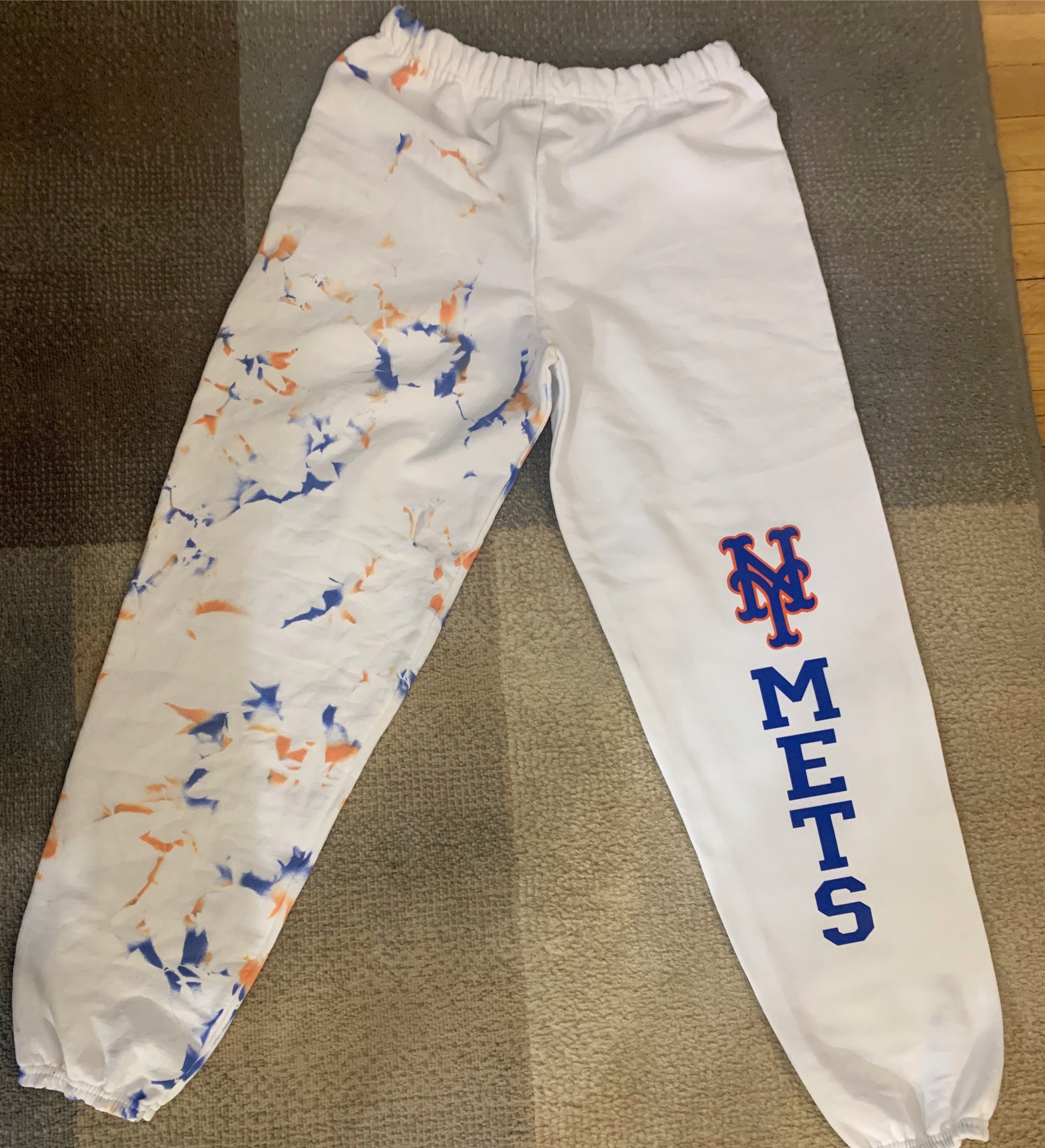 Mets Tie Dye Sweatpants - Etsy