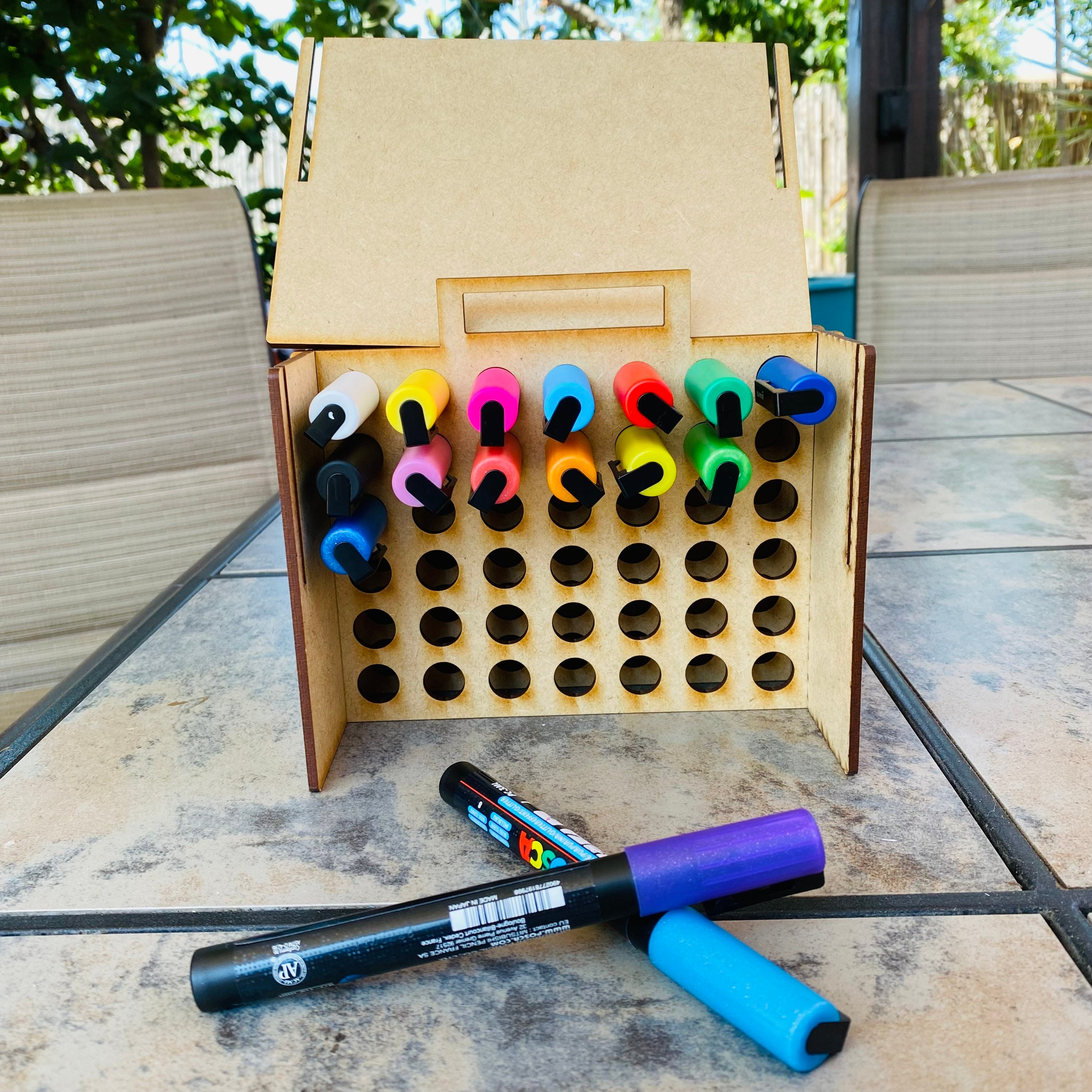 Posca Marker Caddie/holder digital File Etsy