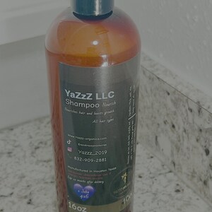 Handcrafted Organic Shampoo