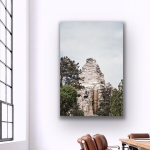Matterhorn Bobsleds Disneyland Print: Vintage Fantasyland Photo