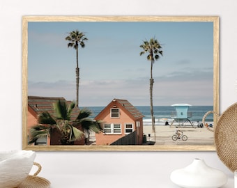 Oceanside California Photography Print: Coastal Home Decor