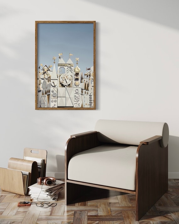 Disneyland It's A Small World Print: Archival Fine Art Paper