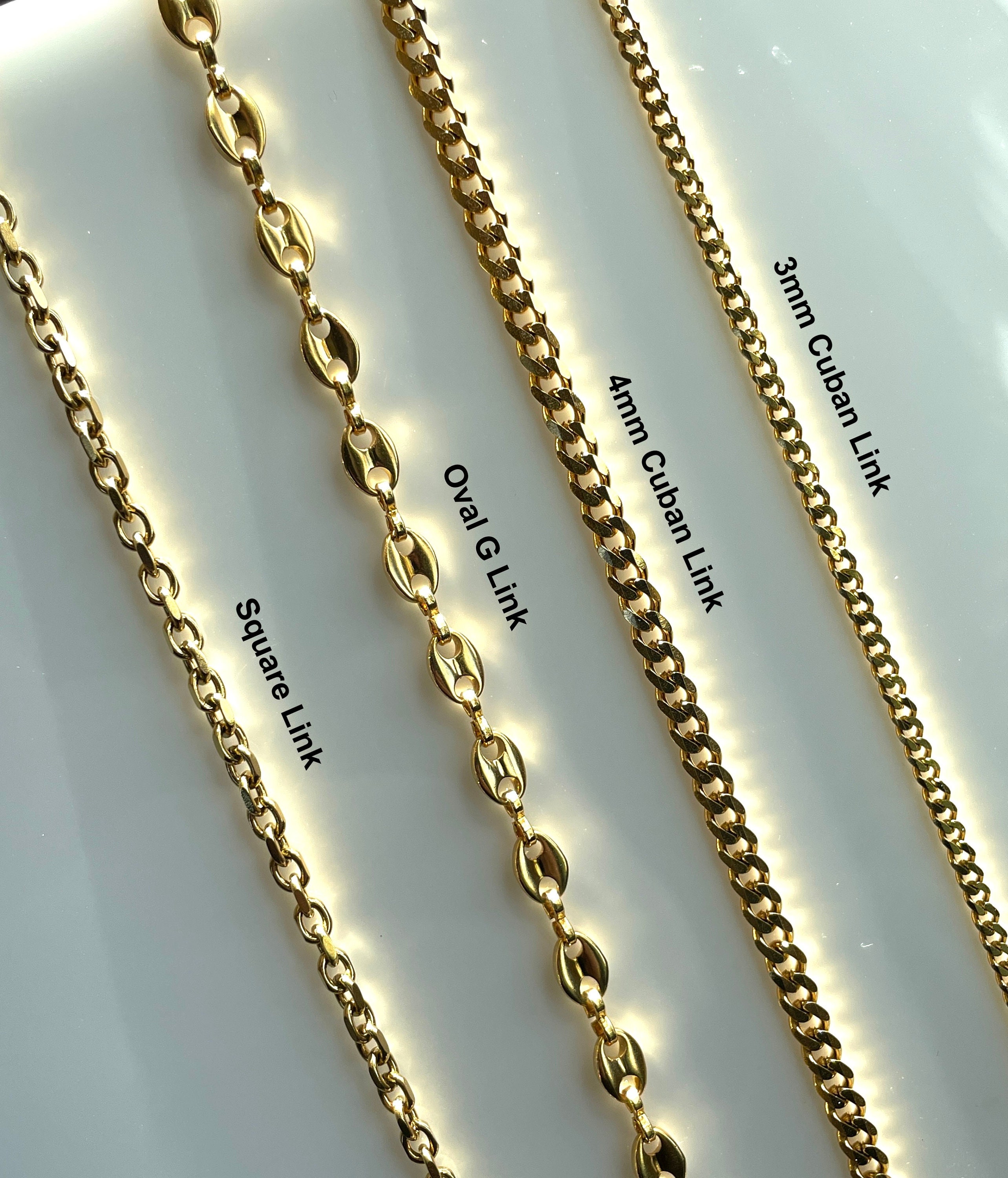 8mm Miami Cuban Link Necklace – GOLDEN GILT