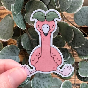 Kawaii Sticker Flamingo cute Laptop Aufkleber