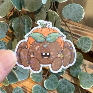 Adesivo Kawaii di Halloween, adesivo carino per laptop a forma di ragno