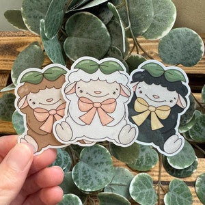 Kawaii Sticker Schaf cute Laptop Aufkleber