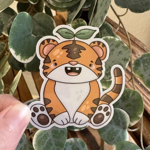 Kawaii Sticker Tiger cute Laptop Aufkleber