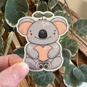Kawaii Sticker Koala cute Laptop Aufkleber