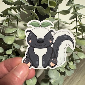 Kawaii Sticker Stinktier cute Laptop Aufkleber