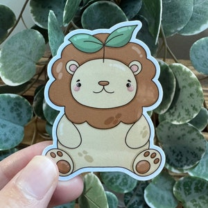 Kawaii Sticker Löwe cute Laptop Aufkleber