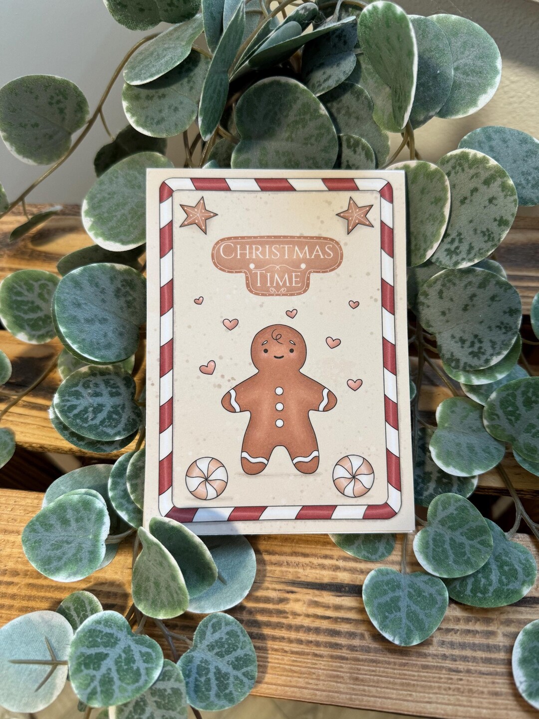 Gingerbread Note Design Notepad Christmas Gingerbread Memopad Santa Claus Notes - Etsy