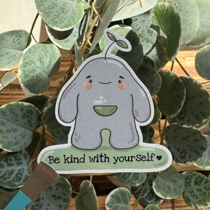 Kawaii Sticker Pobert Affirmation cute Laptop Aufkleber Motivation