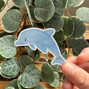 Kawaii Sticker Delfin cute Laptop Aufkleber