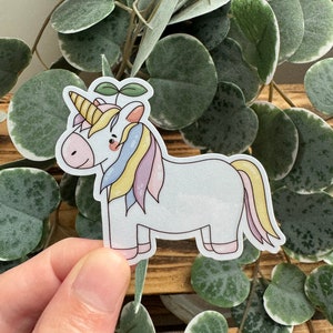 Kawaii Sticker Einhorn Unicorn cute Laptop Aufkleber