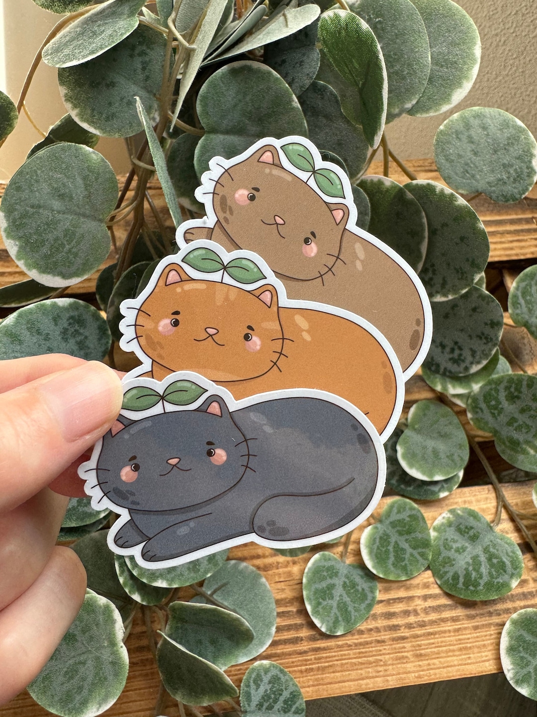 Kawaii Sticker Cat Cute Laptop Sticker - Etsy
