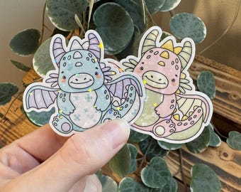 Kawaii Dragon Cute Laptop Sticker
