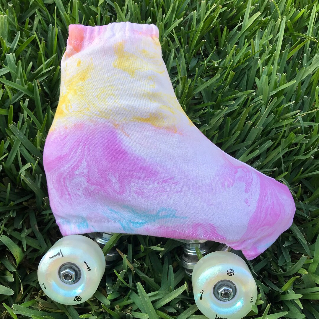 Pastel Swirl Roller Skate Boot Covers Etsy