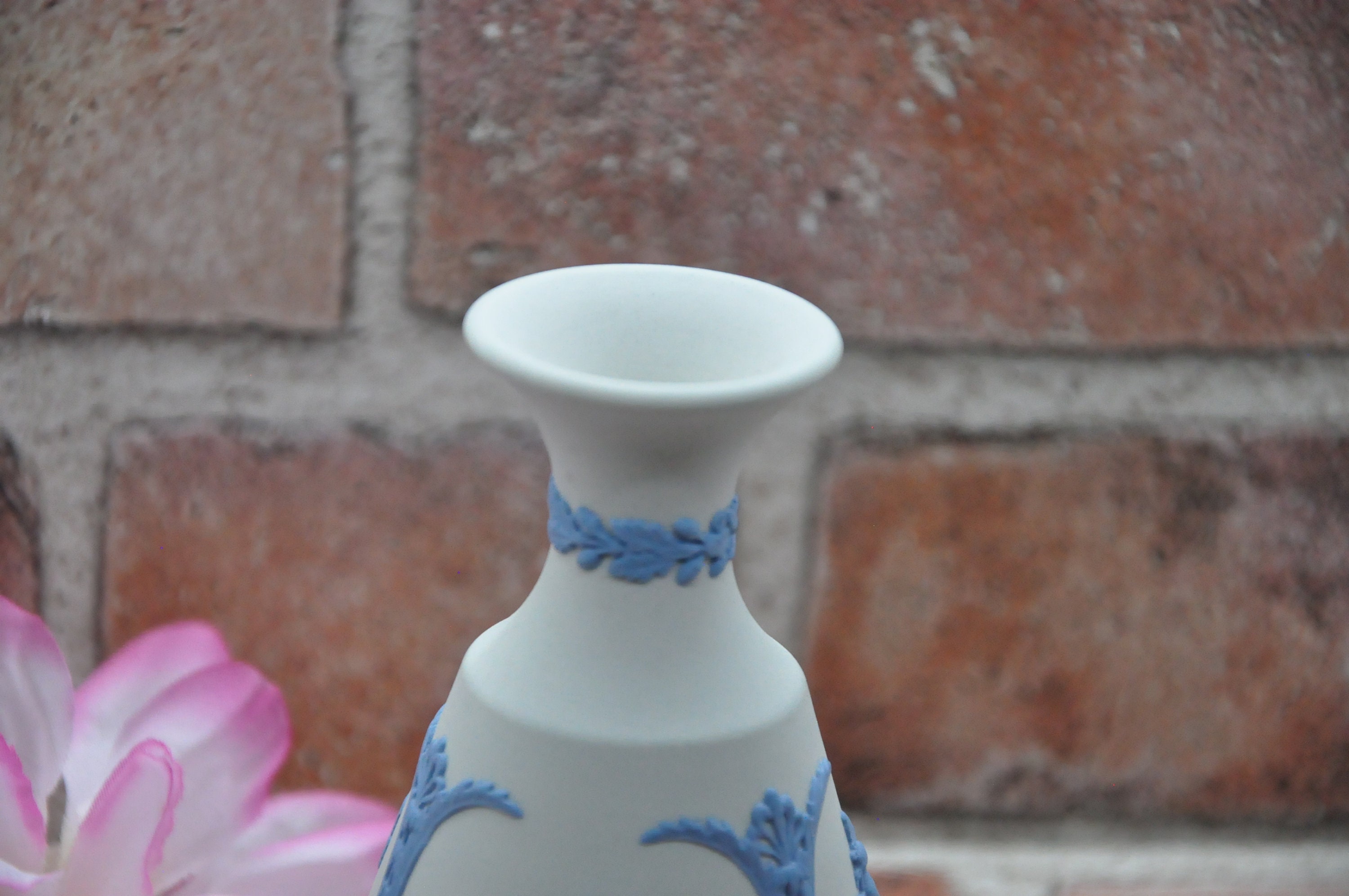 New and Unusual Wedgwood Blue Bud Vase Beautiful Pale Blue Etsy