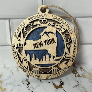 New York Christmas Ornament