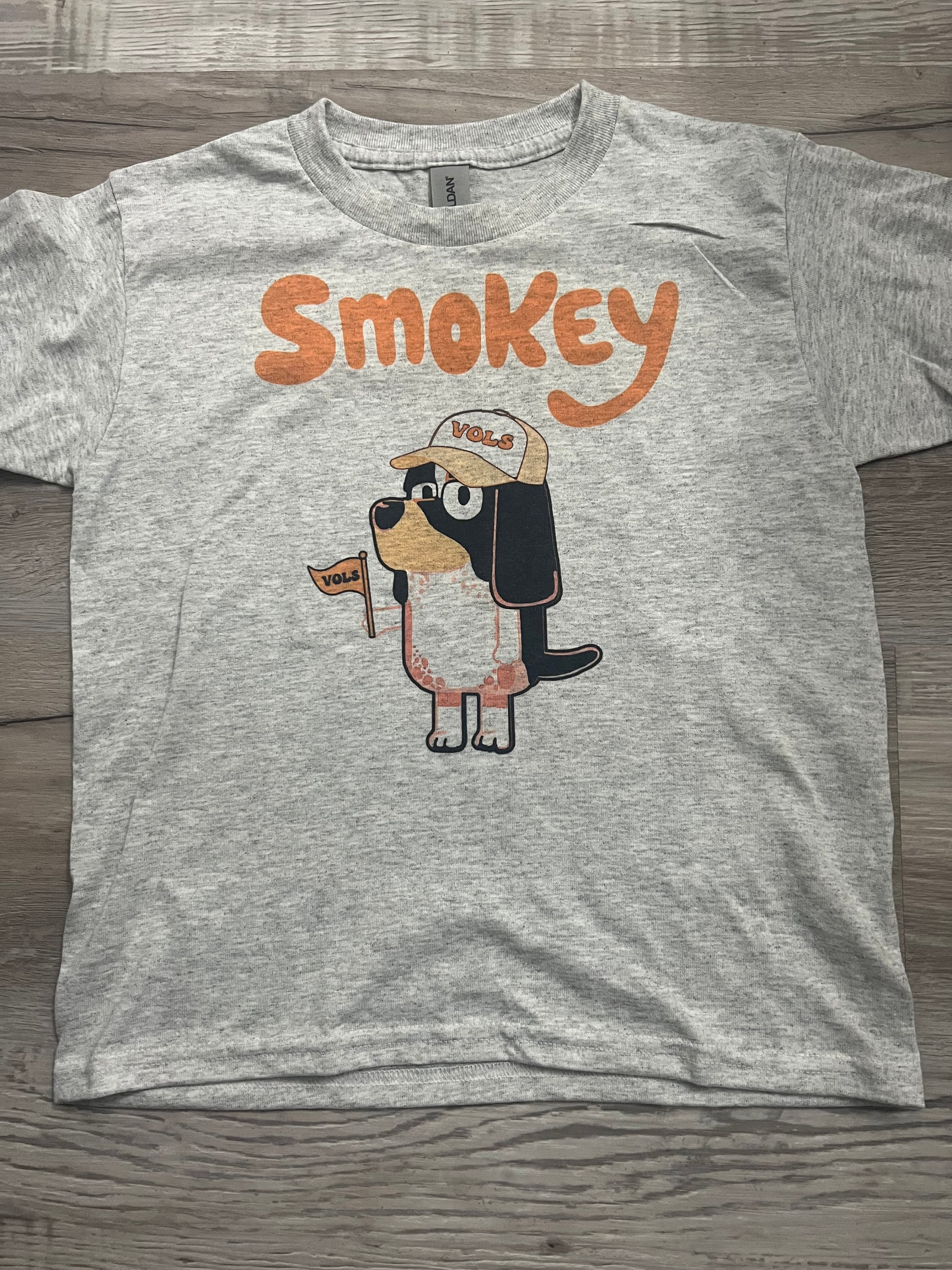 Smokey / Bluey Kid's T-shirt - University of Tennessee - Sublimation - Go Vols