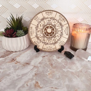 Wheel of the Year with Stand