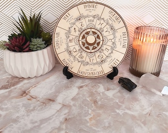 Wheel of the Year with Stand
