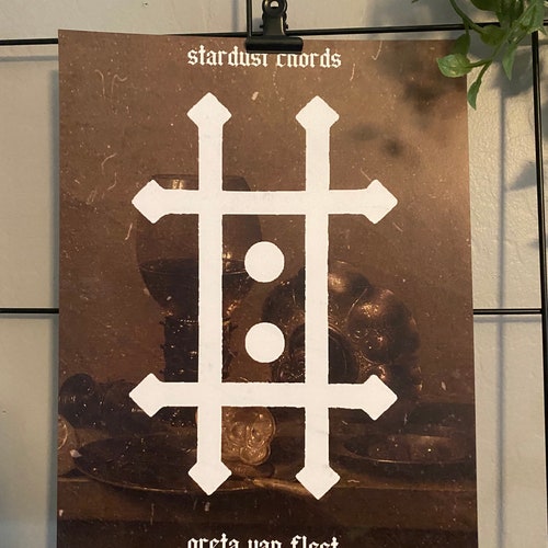 The Weight of Dreams Greta Van Fleet Symbol Inspired Poster Etsy