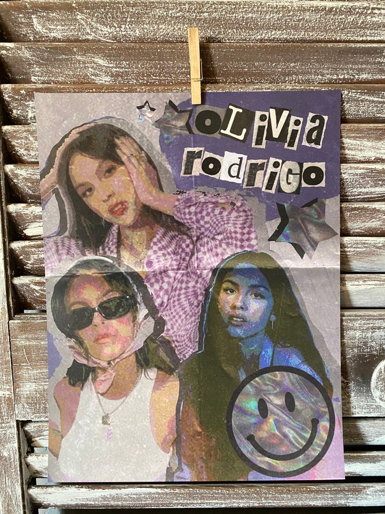 Olivia Rodrigo Inspired Poster Print - Etsy UK