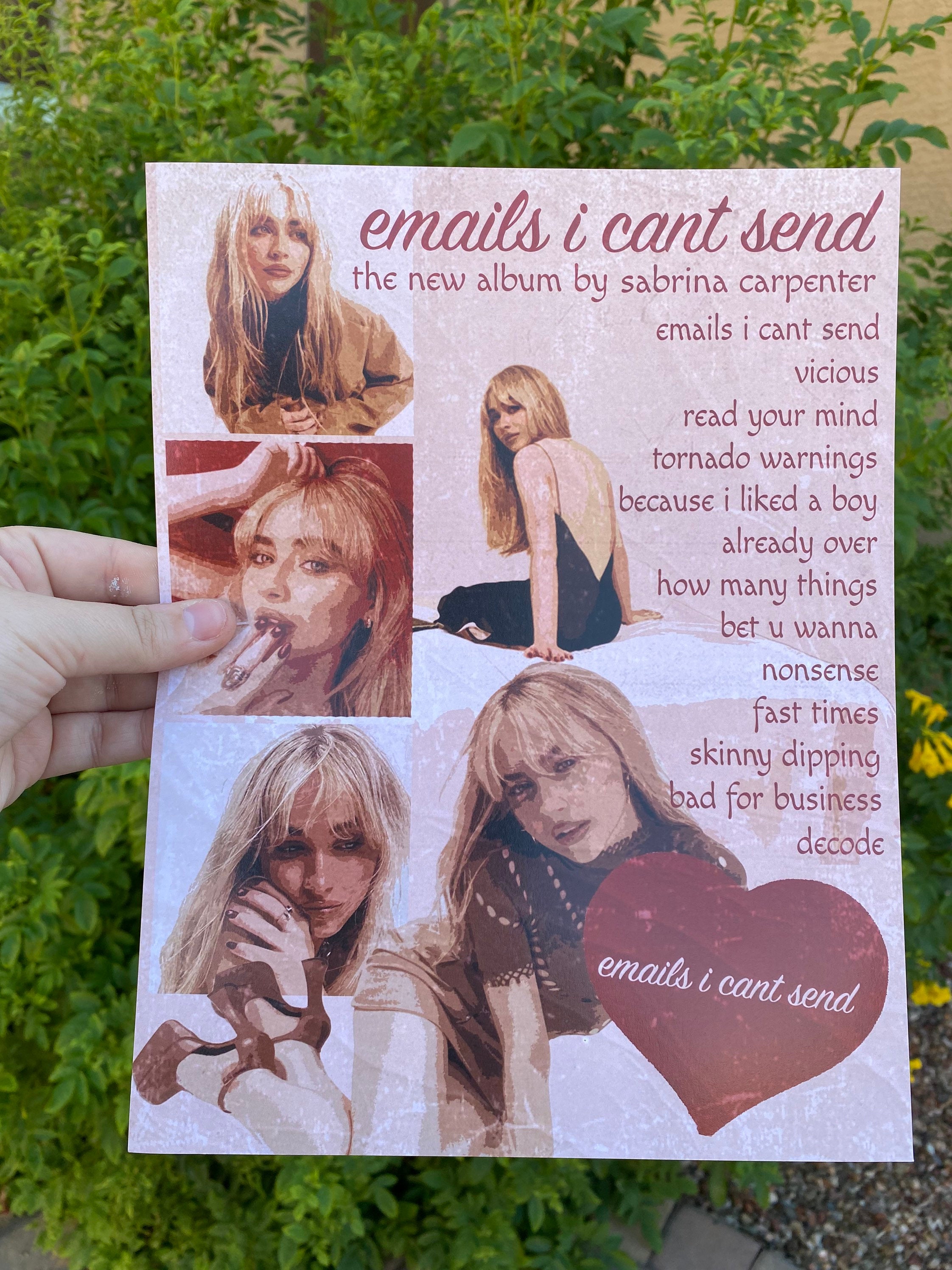 Buy Sabrina Carpenter Inspired Poster Print Online in India ...